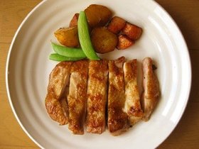 シンプルに! 鶏もも肉の中華風