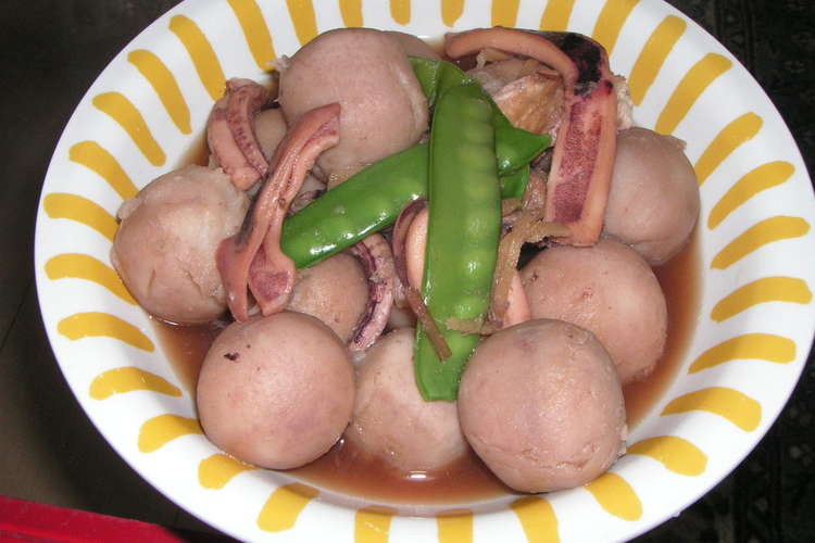 冷凍里芋と圧力鍋で簡単イカの煮物 レシピ 作り方 By のりこぐま クックパッド 簡単おいしいみんなのレシピが371万品