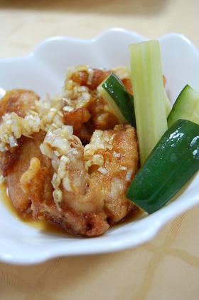 サワー漬けでさっぱり唐揚げ