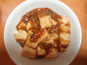 残りものde麻婆豆腐☆