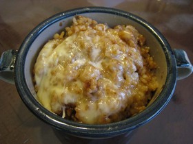 おかか&醤油 とろとろチーズご飯