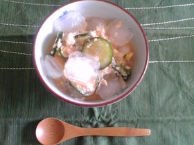 ツナ缶で冷や汁