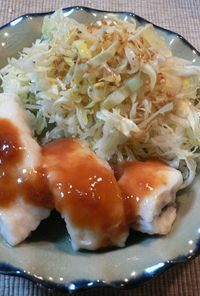 ダイエットメニュー☆白身魚の梅肉ソース