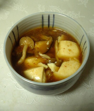簡単！韓国風キムチスープ！の写真