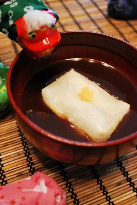 あまった羊羹de簡単お汁粉(ぜんざい)♪