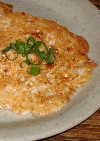 簡単☆山芋とお豆腐の明太子焼き
