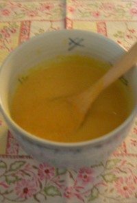 簡単！南瓜と人参の豆乳スープ