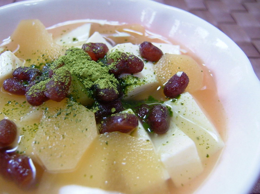 生姜蜂蜜の☆豆腐入りデザートスープの画像