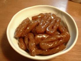 コンニャクのピリ辛煮
