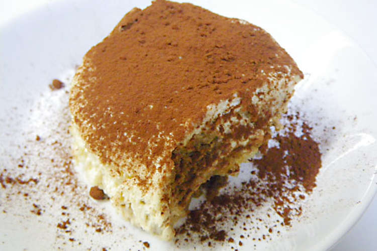 簡単 本場の味 ローカロリー ティラミス レシピ 作り方 By Atom Love クックパッド 簡単おいしいみんなのレシピが350万品