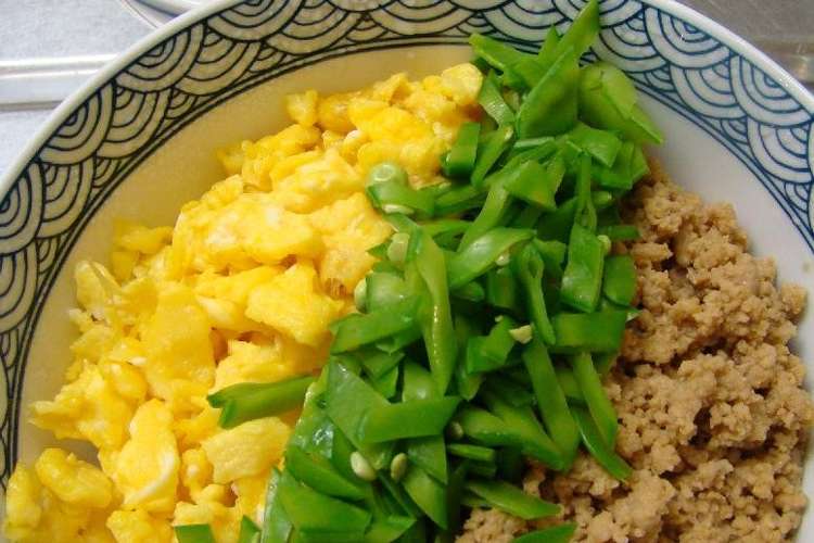 三色ご飯 お子様舌系 レシピ 作り方 By らごら クックパッド 簡単おいしいみんなのレシピが366万品