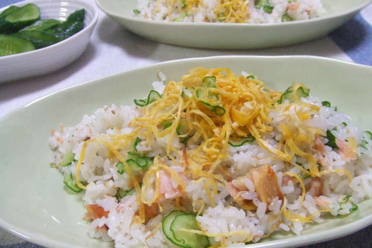 簡単 安上がり おいしい 鮭ちらし寿司 レシピ 作り方 By ヒデオとマイク クックパッド 簡単おいしいみんなのレシピが356万品