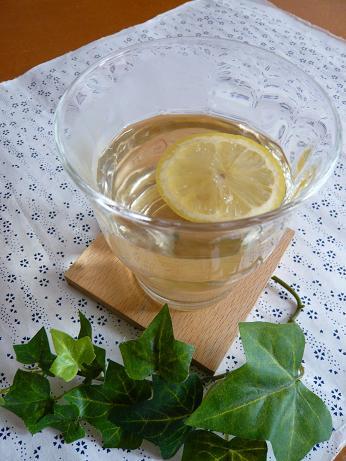 健康ドリンク　ホット黒酢レモンの画像