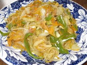 レンジで簡単春雨煮