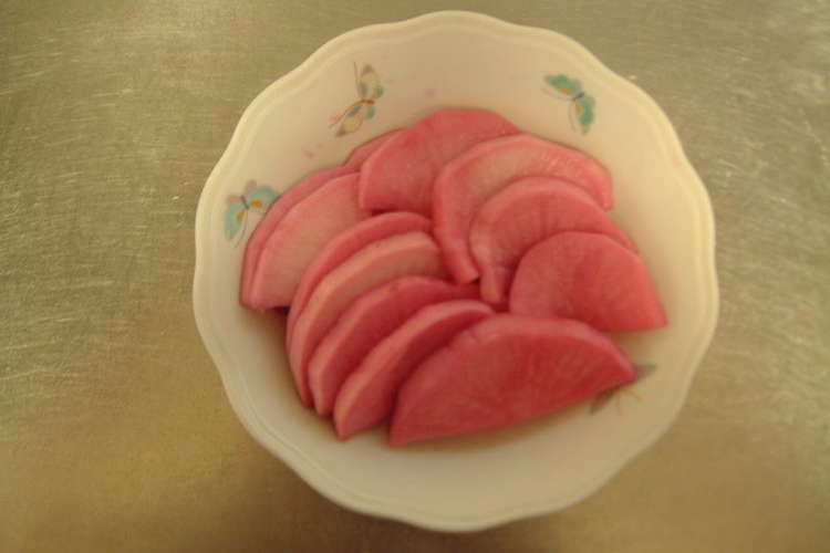 大根の梅酢 赤紫蘇漬け レシピ 作り方 By マイアミ816 クックパッド 簡単おいしいみんなのレシピが351万品