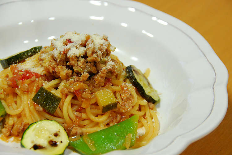 ひき肉 タコのトマトパスタ レシピ 作り方 By ジョンジョンさん クックパッド 簡単おいしいみんなのレシピが355万品