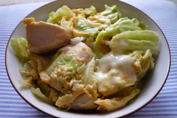新鮮 キャベツで親子丼 レシピ 作り方 By えびすがお クックパッド 簡単おいしいみんなのレシピが352万品