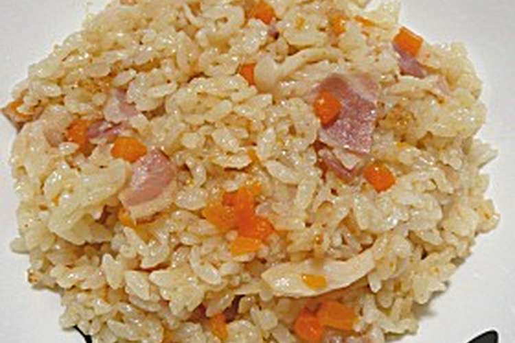 香ばし い 白味噌のピラフ 炊飯器 レシピ 作り方 By ミツロウ クックパッド 簡単おいしいみんなのレシピが360万品