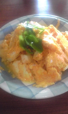 激ウマ・激簡単！豆腐と豆もやしの卵とじの画像