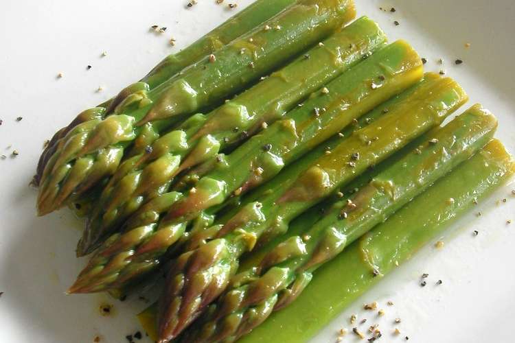 アスパラのさっぱりマリネ レモン風味 レシピ 作り方 By Mitsukin73 クックパッド 簡単おいしいみんなのレシピが376万品