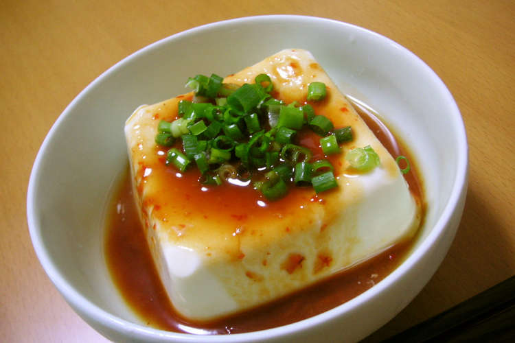かんずりポン酢で冷奴 レシピ 作り方 By うららすもも クックパッド