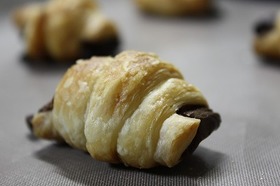 簡単♪一口チョコクロワッサン