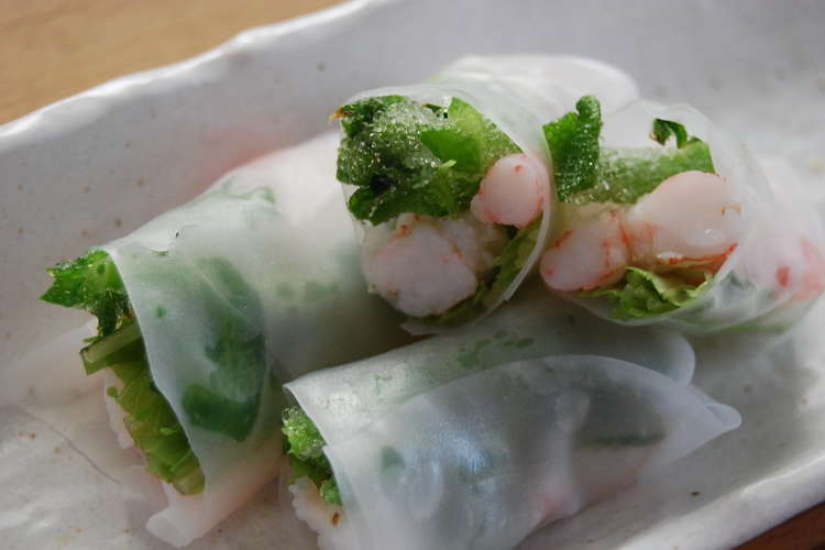 アイスプラントの生春巻き レシピ 作り方 By かごっまおごじょ クックパッド 簡単おいしいみんなのレシピが353万品