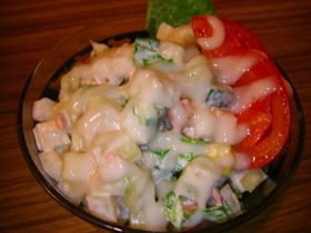 簡単美味しい♪コロコロ野菜サラダ