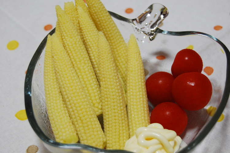 レンジチンするだけシャキッとベビーコーン レシピ 作り方 By おまめさん クックパッド 簡単おいしいみんなのレシピが351万品