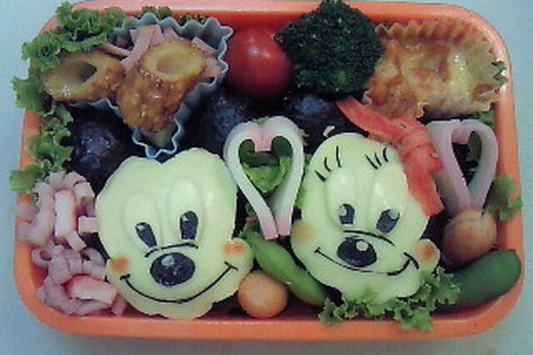 キャラ弁 ﾍﾞﾋﾞーﾐｯｷー ﾐﾆー レシピ 作り方 By よこチｬ クックパッド 簡単おいしいみんなのレシピが360万品