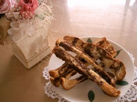 ★パン耳でコーヒーラスク！サックサク★