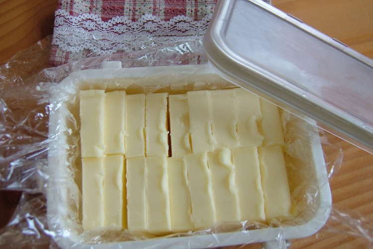 切れてるバターを自分で レシピ 作り方 By さか子 クックパッド 簡単おいしいみんなのレシピが360万品