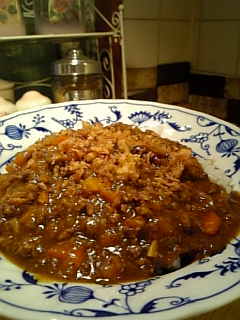 スパイスたっぷりキーマカレー