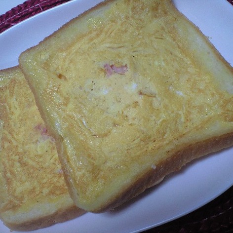 トロトロチーズ＆卵のトースト