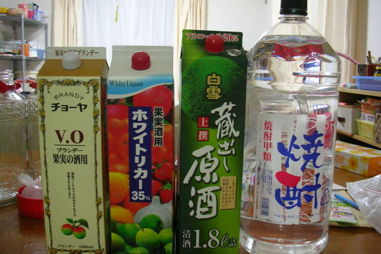 いろんなお酒で自家製梅酒 レシピ 作り方 By ぽこぴ クックパッド 簡単おいしいみんなのレシピが355万品