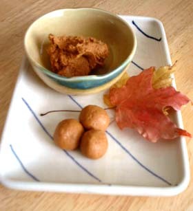 楓蜜練り黄な粉