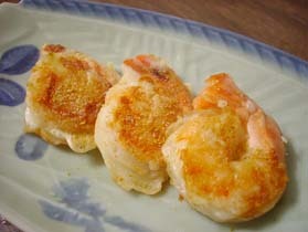 えびの焼き天カレー塩味
