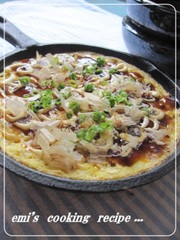 山芋鉄板 ~お好み焼き風編~の写真