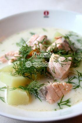北欧フィンランド料理★簡単サーモンスープの画像