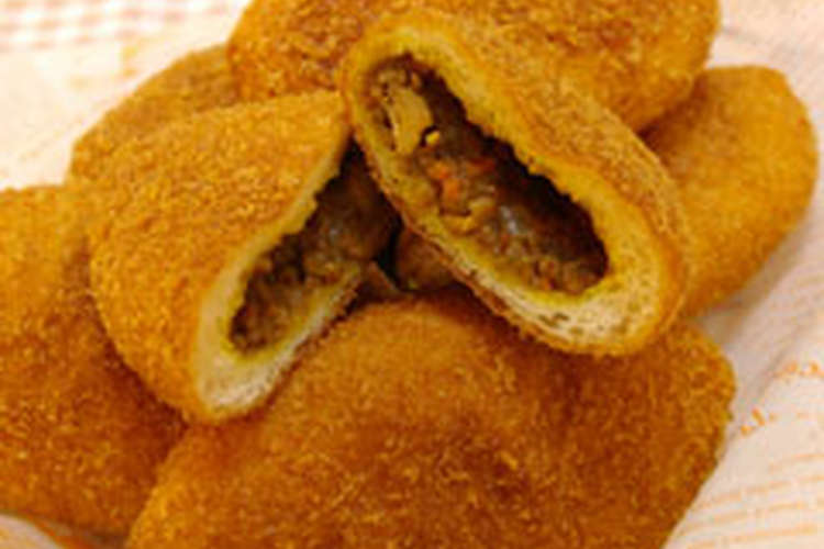 ピリッとスパイシー カレーパン レシピ 作り方 By チョコまかろん クックパッド