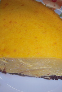 １８㎝型南瓜のスフレチーズケーキ