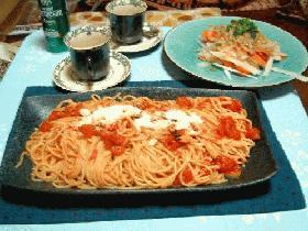 トマトのスパゲティー