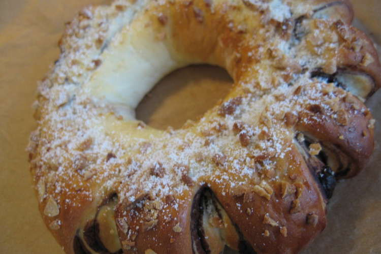 チョコリングﾊﾟﾝ レシピ 作り方 By ゆきおくん クックパッド 簡単おいしいみんなのレシピが364万品