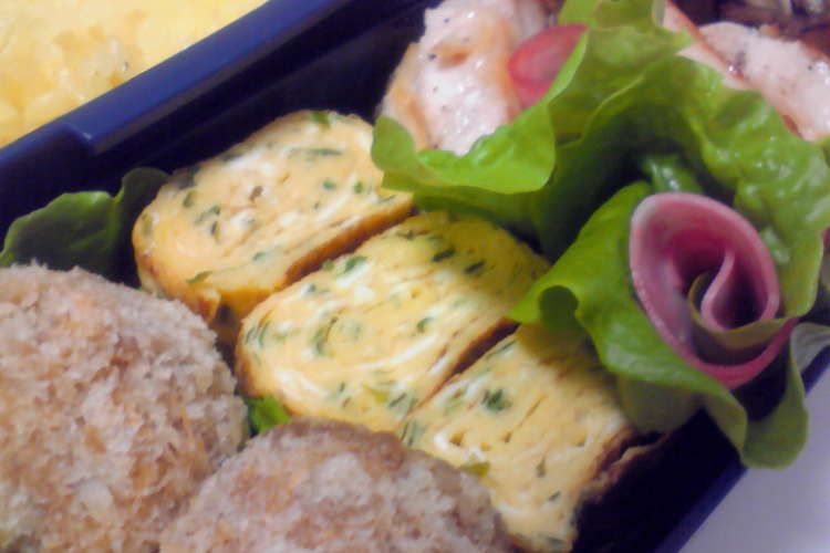 お弁当に 巻くだけ 花サンチュ レシピ 作り方 By トミトミトミー クックパッド 簡単おいしいみんなのレシピが376万品