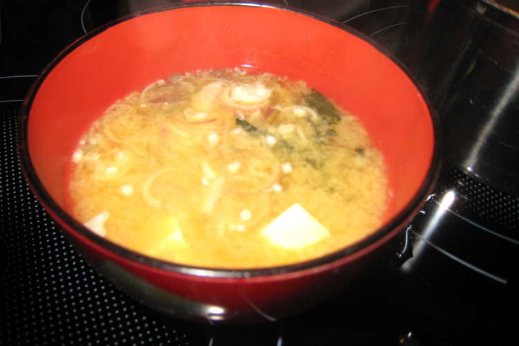 わかめの美味しい味噌汁 レシピ 作り方 By ゆっかka クックパッド