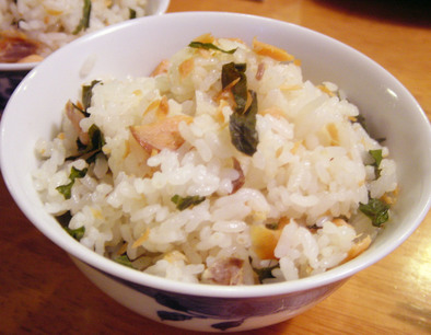 簡単☆鮭と大葉の混ぜご飯の写真
