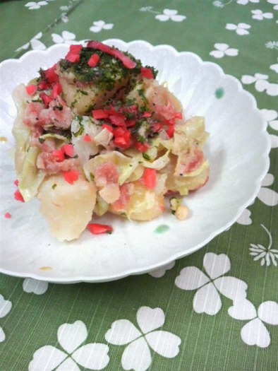 ☆お好み焼きの味のポテトサラダ☆の写真