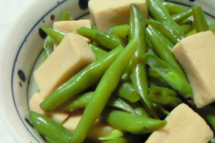 煮物 いんげん の