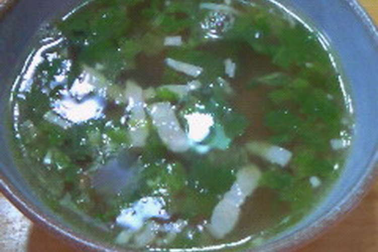 セロリの葉とベーコンのスープ レシピ 作り方 By 桜かれん クックパッド 簡単おいしいみんなのレシピが373万品