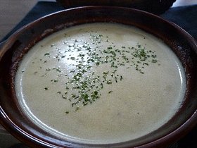 さつまいもとゴボウのポタージュ